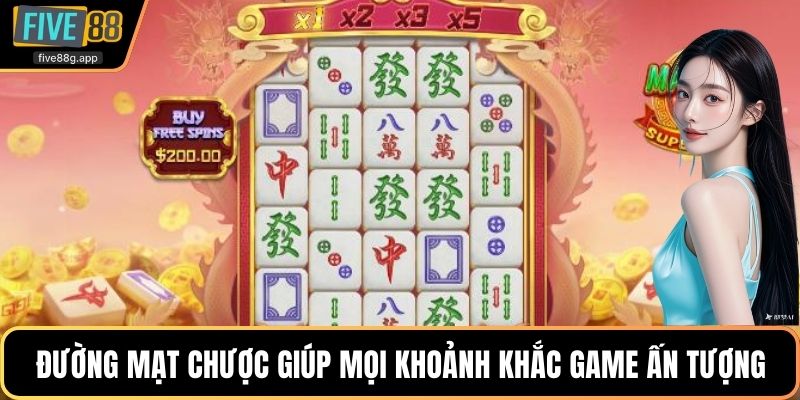 Đường mạt chược giúp mọi khoảnh khắc game ấn tượng